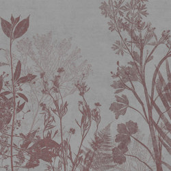 Healing Harvest Grey Red | Wall coverings / wallpapers | k'moor