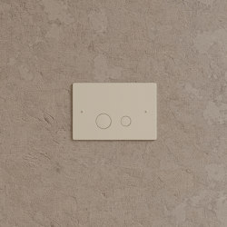 Doble  - flush plate | Klosettarmaturen | NIC Design