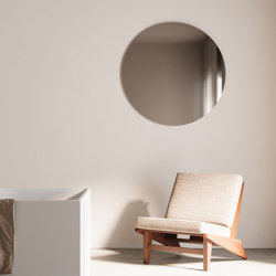 Raggio - polished edge mirror