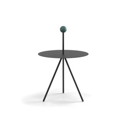 Trino green marble sphere model | Side tables | viccarbe