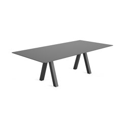 Trestle Outdoor table 240x120 | Tables de repas | viccarbe