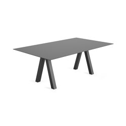 Trestle table 200x120 | Contract tables | viccarbe