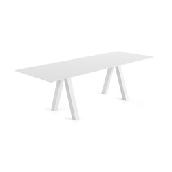 Trestle table 240x90 | Contract tables | viccarbe