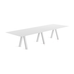 Mesa Trestle 360x120 | Contract tables | viccarbe