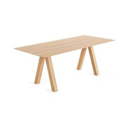 Trestle table 200x90 | Dining tables | viccarbe