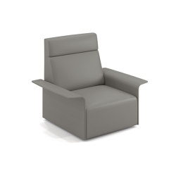 Sistema Floor lounge chair | Armchairs | viccarbe