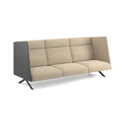 Sistema legs sofa | without armrests | viccarbe