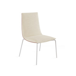 Noha Executive chair with four metal legs | Stühle | viccarbe