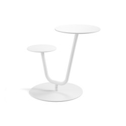 Solar Outdoor table - free base & compact seat | Tavolini alti | viccarbe