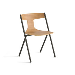 Silla apilable Quadra | Sillas | viccarbe