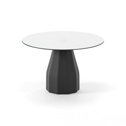 Burin Outdoor D120 H74 | Dining tables | viccarbe