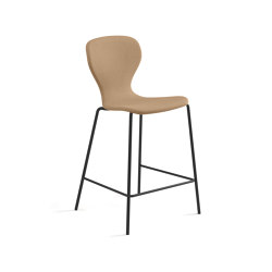 Taburete Ears - counter tapizado liso | Bar stools | viccarbe