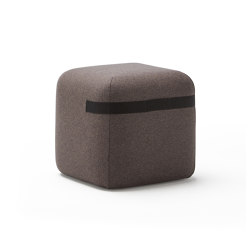 Season pouf 50 fixed or with casters | Poufs / Polsterhocker | viccarbe