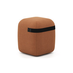 Pouf Season 40 fijo o con ruedas | Poufs | viccarbe