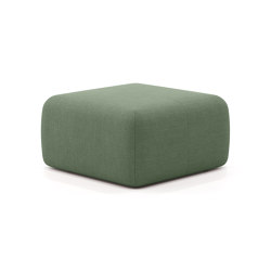 Pouf Season 90 fijo o con ruedas h49 | Poufs | viccarbe