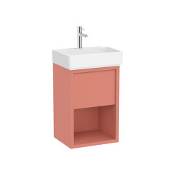 Tura | Vanity unit | Light terracota | Waschtische | Roca