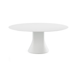 Cambio Outdoor table D180 H74 | Dining tables | viccarbe