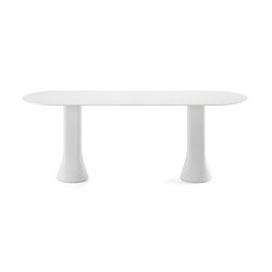 Cambio Outdoor table 300x90 H105 | Standing tables | viccarbe