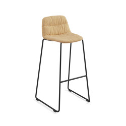 Taburete Maarten Outdoor de altura bar y tapizado soft | Bar stools | viccarbe