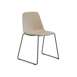 Silla Maarten Plastic Outdoor con cojín | Chairs | viccarbe