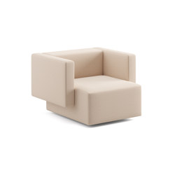 Step lounge chair | Armchairs | viccarbe