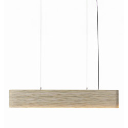 Hewn Linear 48 – Direct/Indirect – Dual Circuit – Blonde; Size 8 | Suspended lights | Graypants