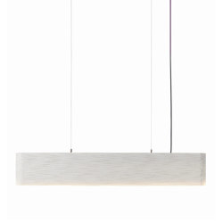 Hewn Linear 48 – Direct/Indirect – Dual Circuit – White; Size 8 | Suspended lights | Graypants