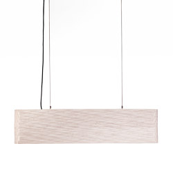 Hewn Linear 48 – Direct/Indirect – Dual Circuit – White; Size 12 | Suspended lights | Graypants