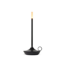 Wick Rechargable Table Light Black , USB-C | Lámparas de sobremesa | Graypants