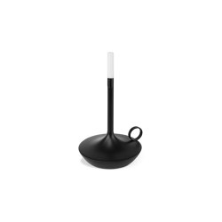 Wick S Rechargable Table Light Black , USB-C | Luminaires de table | Graypants