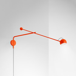 Ixa Arm-Wandleuchte mit Kabel | Wall lights | Artemide