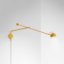 Ixa Arm-Wandleuchte mit Kabel | Wandleuchten | Artemide