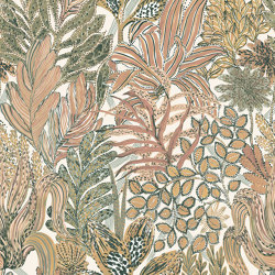 BORROMEE IVOIRE/BLUSH | Wall coverings / wallpapers | Casamance