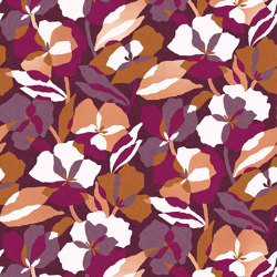 AMARYLLIS POURPRE/AMBRE | Wall coverings / wallpapers | Casamance