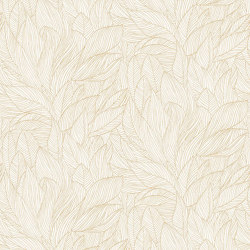 HOSTA IVOIRE/DORÉ | Wall coverings / wallpapers | Casamance