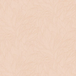 HOSTA ROSE POUDRÉ/DORÉ | Wall coverings / wallpapers | Casamance