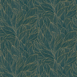 HOSTA MARINE/DORÉ | Wall coverings / wallpapers | Casamance