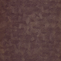 BERENICE AUBERGINE/DORÉ | Wall coverings / wallpapers | Casamance