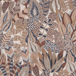 ALFABIA ACAJOU/TAUPE | Wall coverings / wallpapers | Casamance