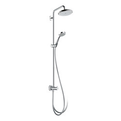 Croma Showerpipe 220 1jet Reno | Grifería para duchas | Hansgrohe