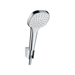 Croma Select E Brausehalterset 110 1jet mit Brauseschlauch 125 cm | Duscharmaturen | Hansgrohe