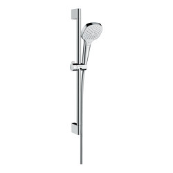 hansgrohe Croma Select E Shower set 110 Vario EcoSmart 9 l/min with shower bar 65 cm | Robinetterie de douche | Hansgrohe