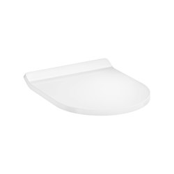 hansgrohe EluPura S WC seat and cover with SoftClose and QuickRelease, Slim | WCs | Hansgrohe