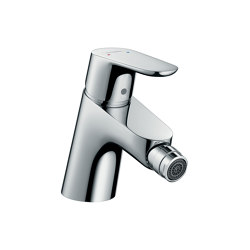 hansgrohe Focus Single lever bidet mixer with pop-up waste set | Bidet taps | Hansgrohe