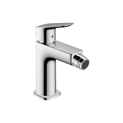 Logis Mitigeur bidet 110 Fine avec tirette et vidage | Bathroom taps | Hansgrohe