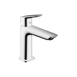 hansgrohe Logis Single lever basin mixer 110 Fine CoolStart with pop-up waste set | Wash basin taps | Hansgrohe