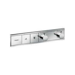 hansgrohe RainSelect Thermostat for concealed installation for 2 functions | Shower controls | Hansgrohe