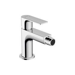 Rebris E Mezclador monomando de bidé con vaciador automático | Grifería para bidés | Hansgrohe