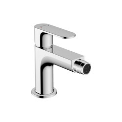 Rebris E Mezclador monomando de bidé con vaciador automático | Grifería para bidés | Hansgrohe