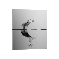 hansgrohe ShowerSelect Comfort E Thermostat for concealed installation for 1 function and additional outlet | Duscharmaturen | Hansgrohe